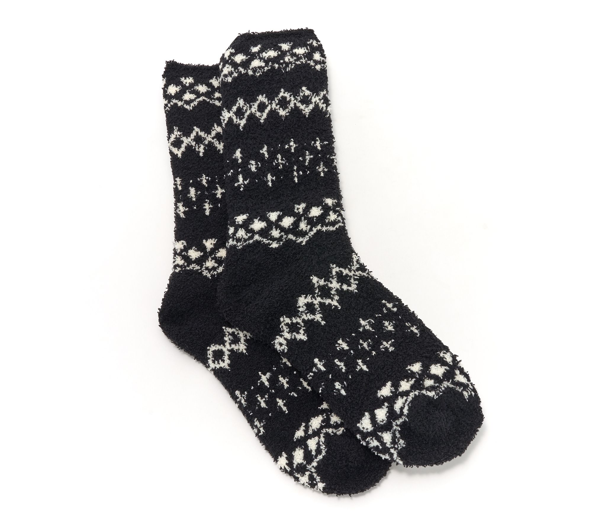 Barefoot Dreams CozyChic Summit Fairisle Socks