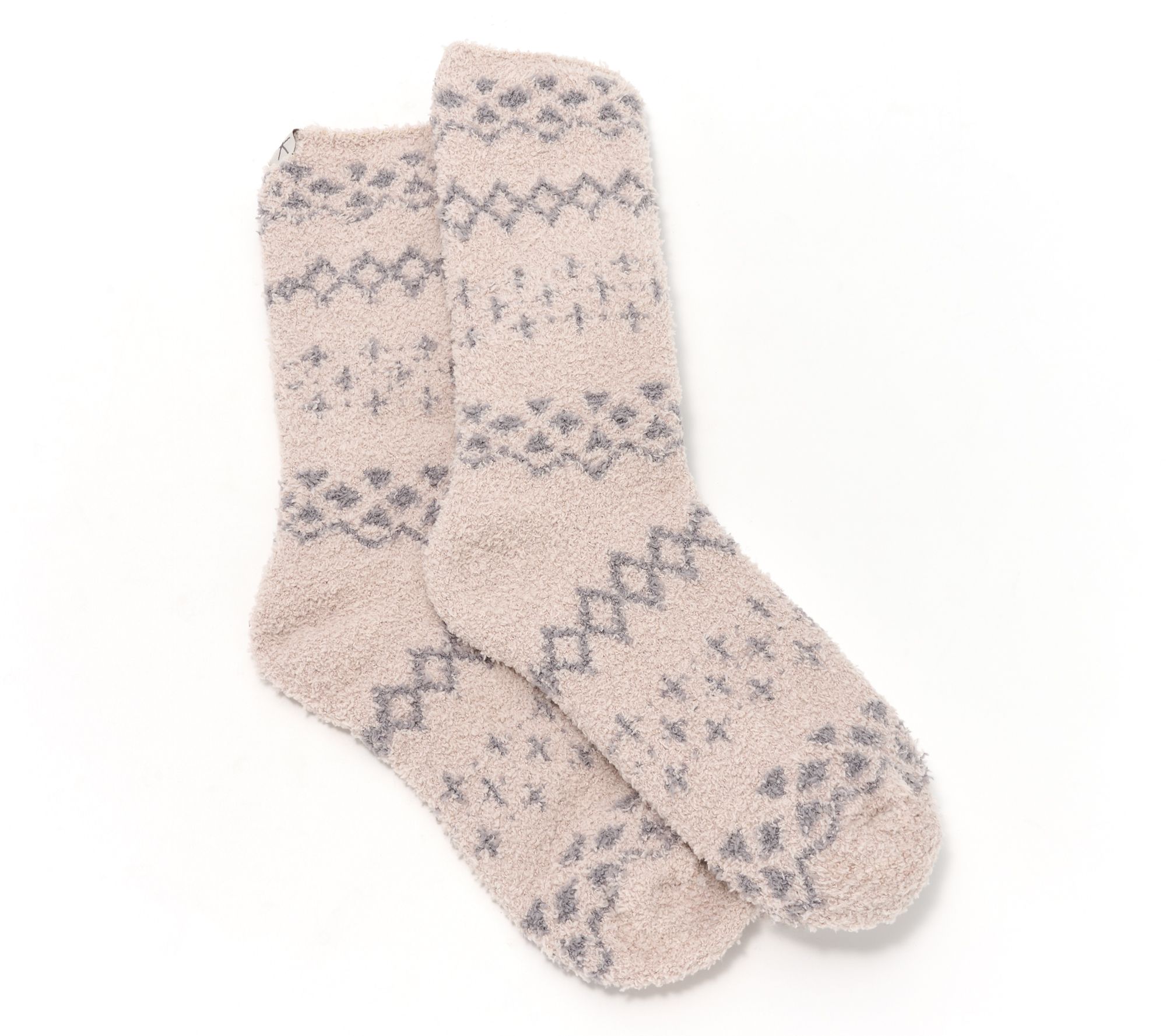 Barefoot Dreams CozyChic Summit Fairisle Socks