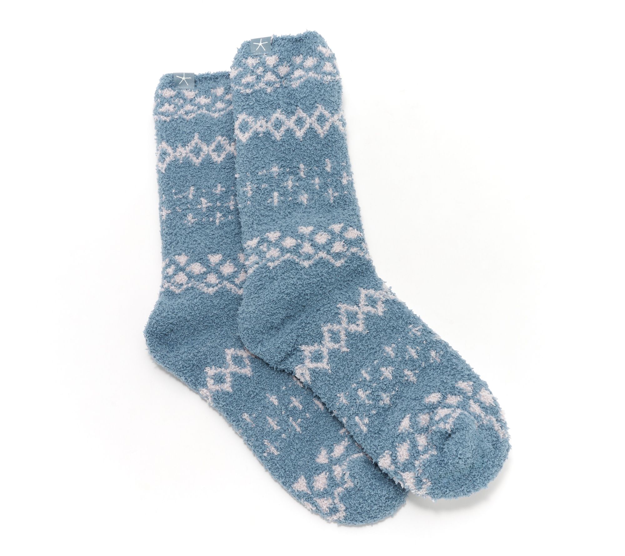 Barefoot Dreams CozyChic Summit Fairisle Socks