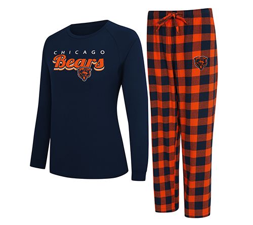 NFL Officially Licensed Women's Long Sleeve Tee Pajama Set