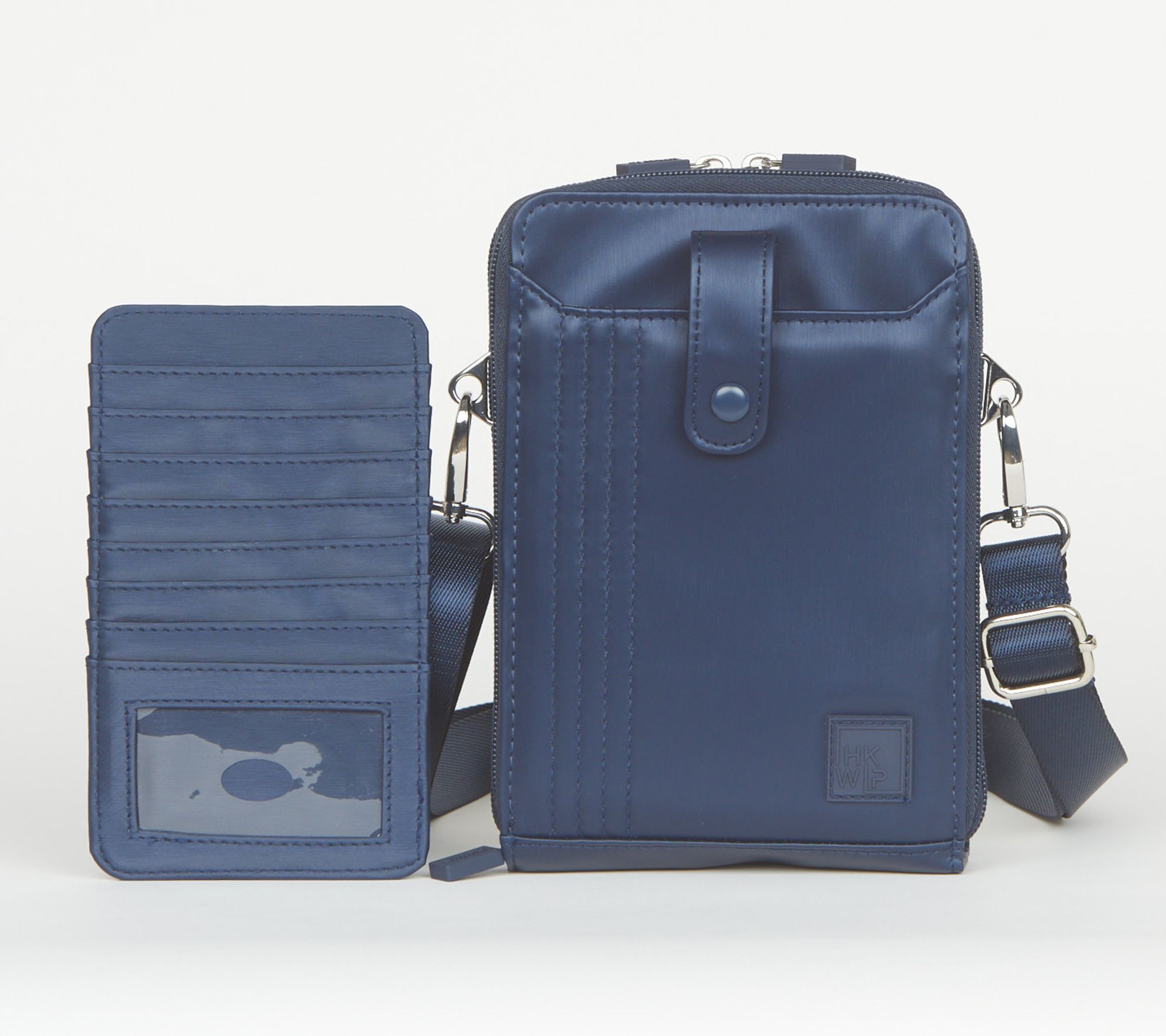 "As Is" IHKWIP Duet North/ South RFID Wallet Card Case Crossbody