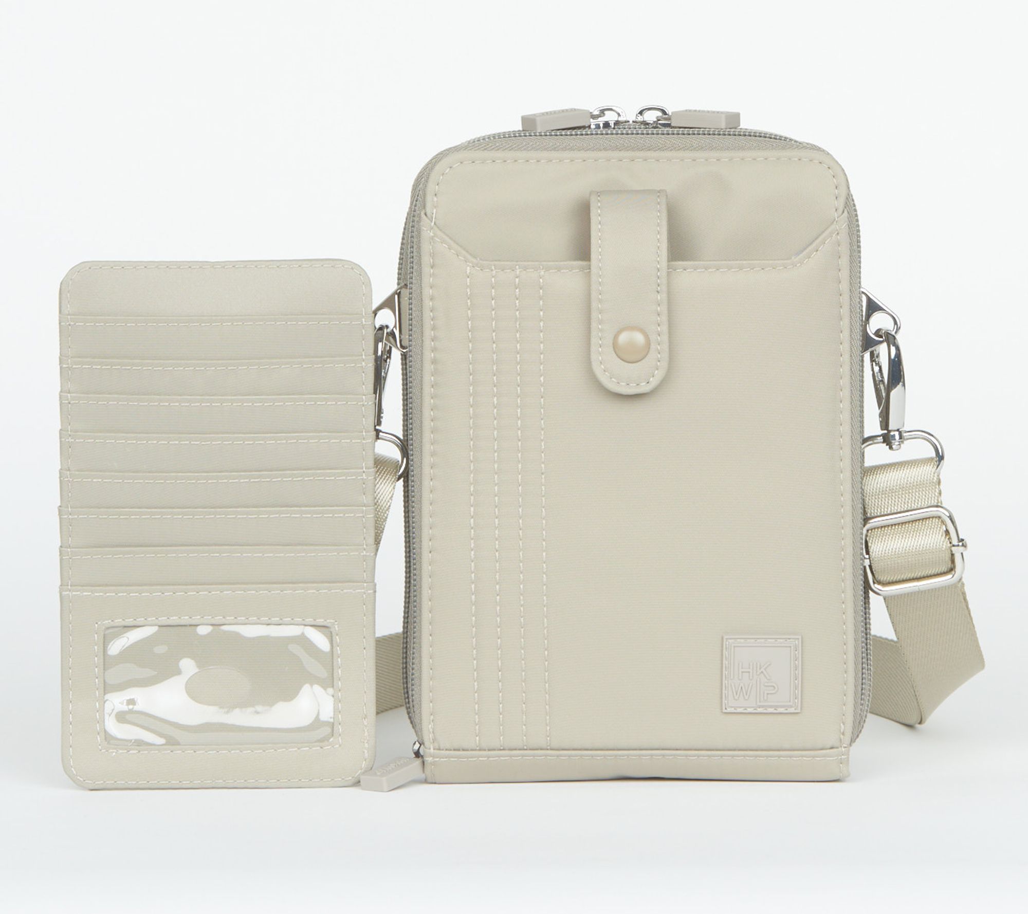 "As Is" IHKWIP Duet North/ South RFID Wallet Card Case Crossbody