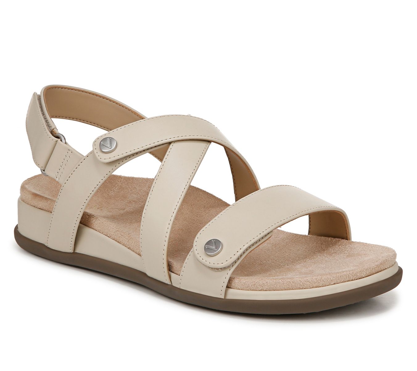 Vionic Leather Strappy Sandals - Cypress