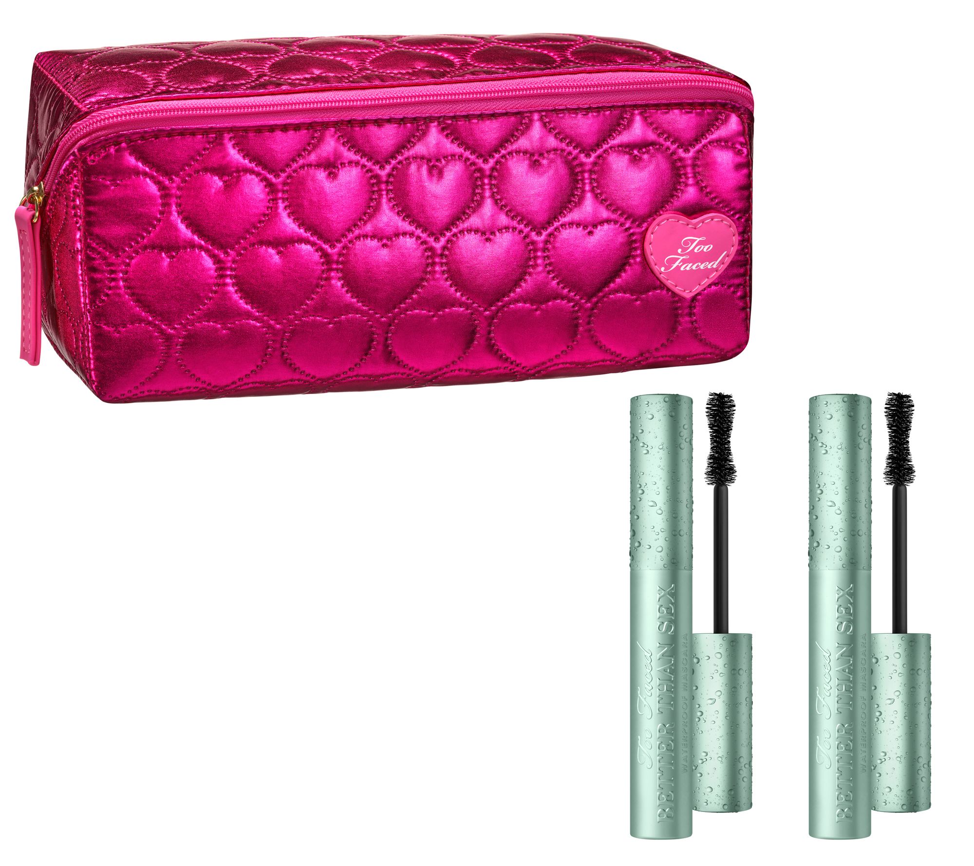 Too Faced Better Than Sex Waterproof Mascara Duo with Bag