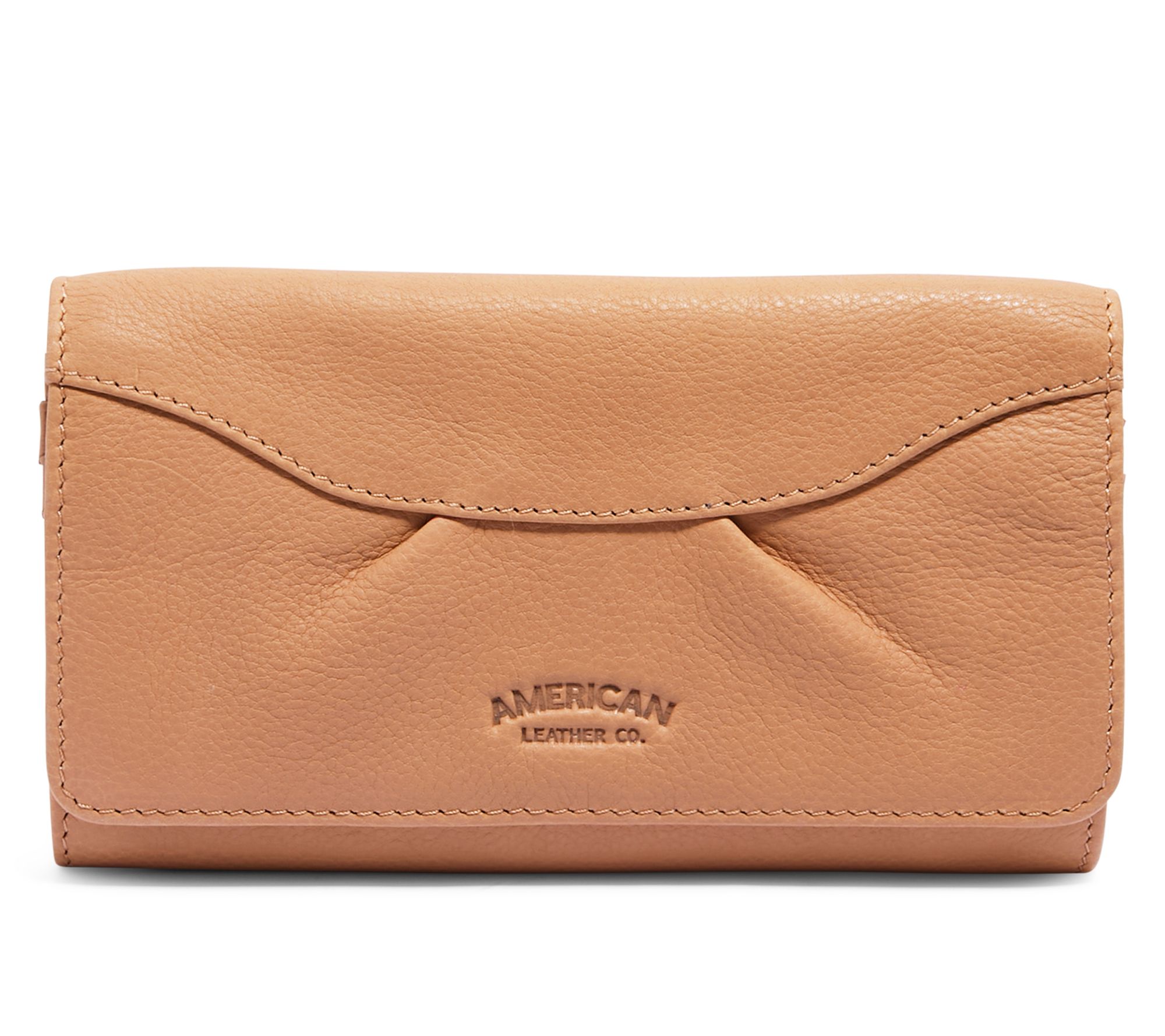 American Leather Co. Hickory Bifold Leather Wallet