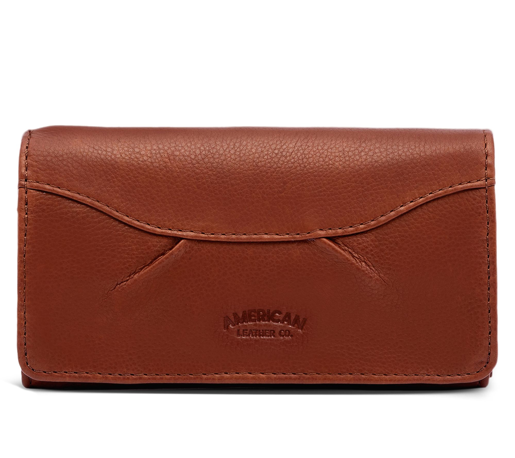 American Leather Co. Hickory Bifold Leather Wallet
