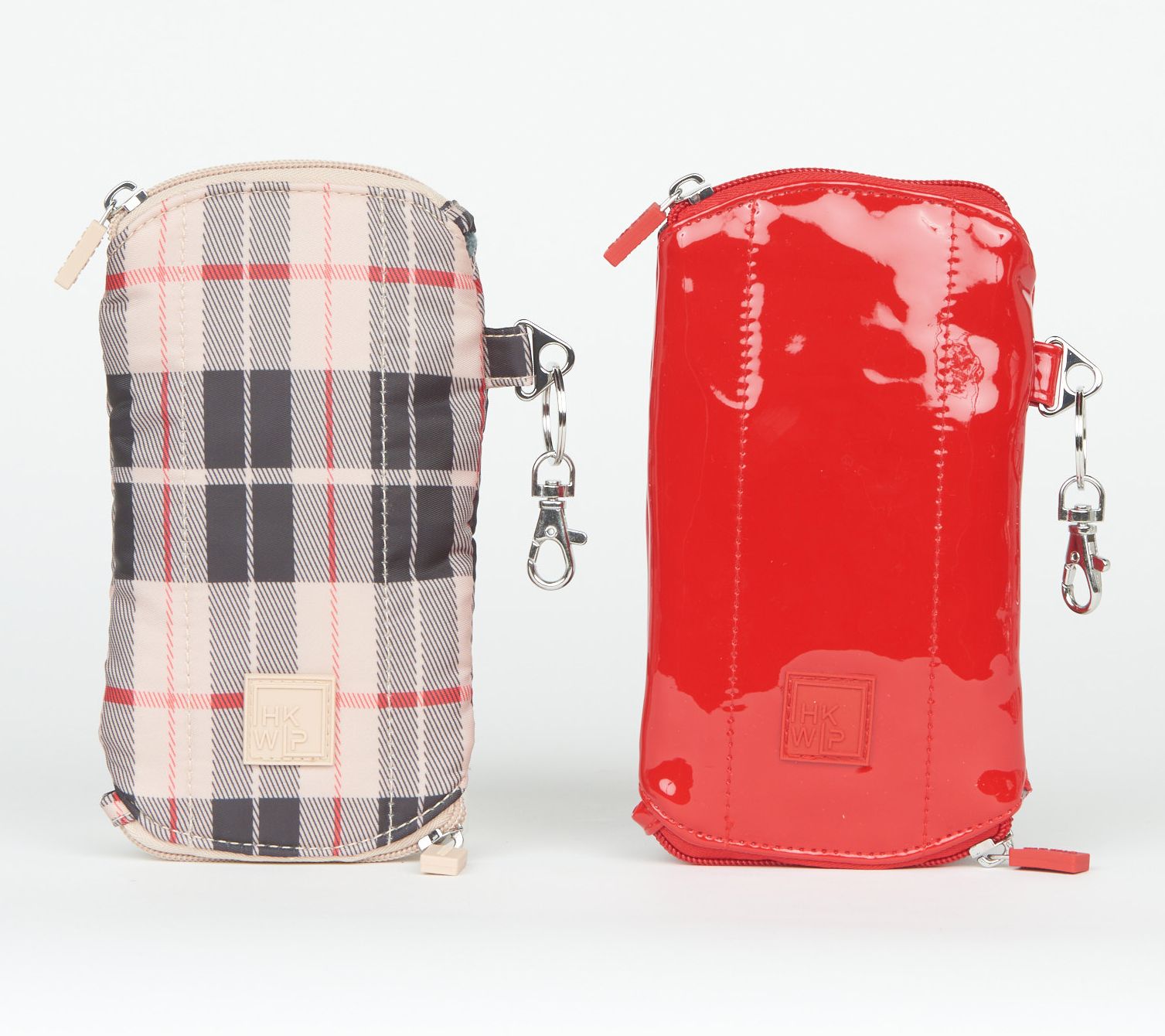 IHKWIP Set of 2 Double Vision Soft-Lined Glasses Cases