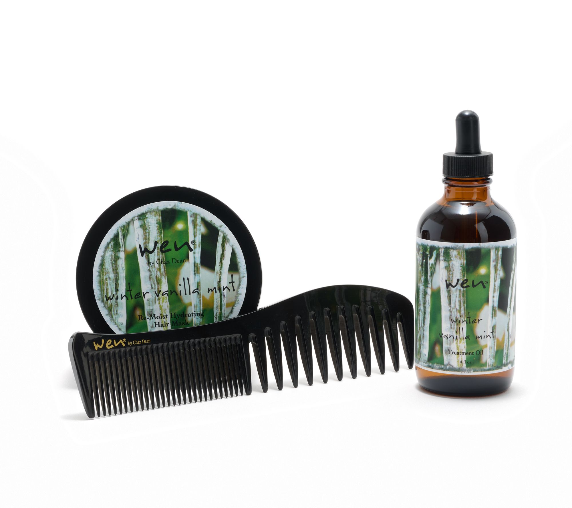 WEN by Chaz Dean Seasonal Re-Moist Mask + Oil with Comb