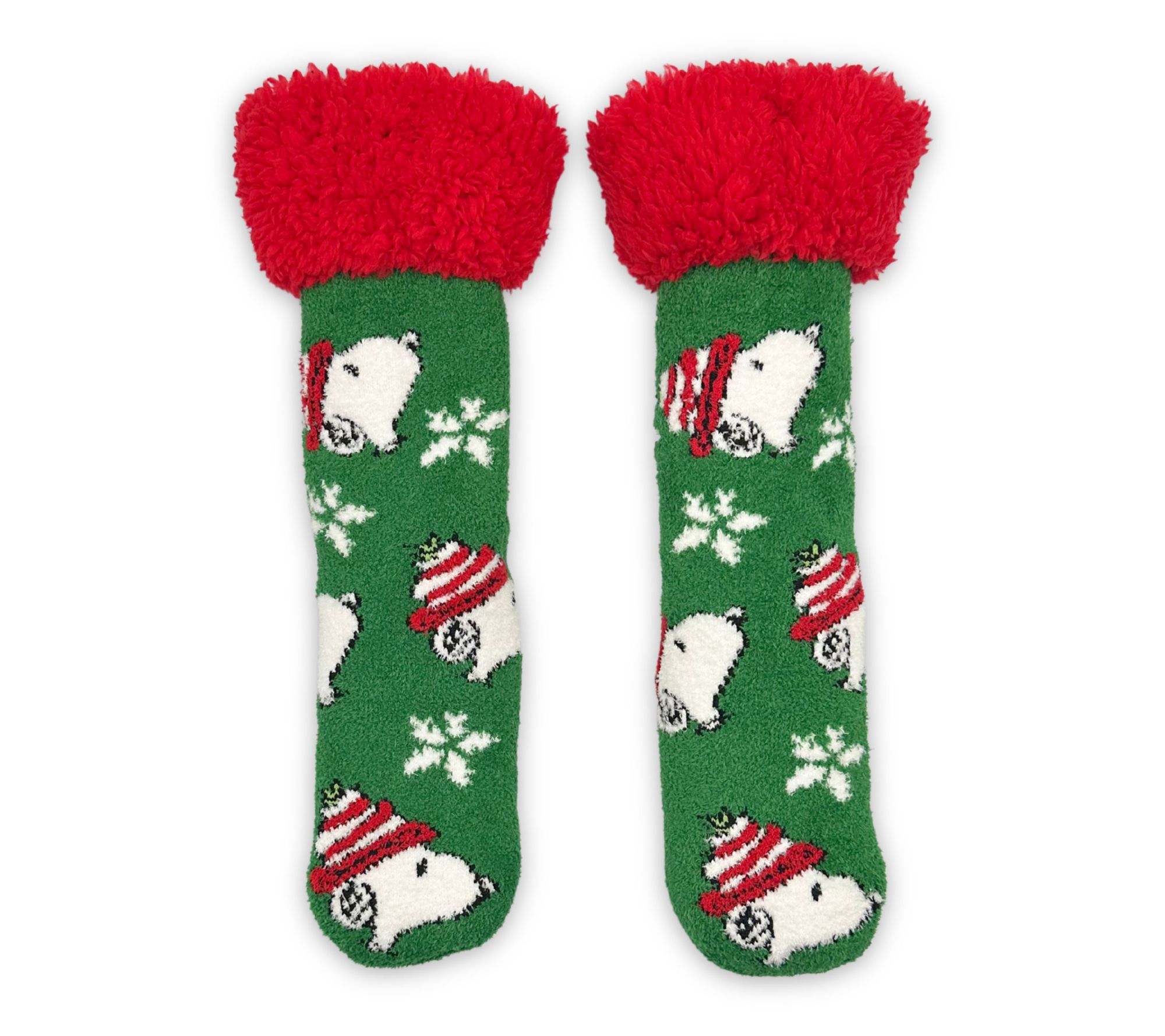 Holiday Character Cozy Sock Warmer with Non-Skid Sole