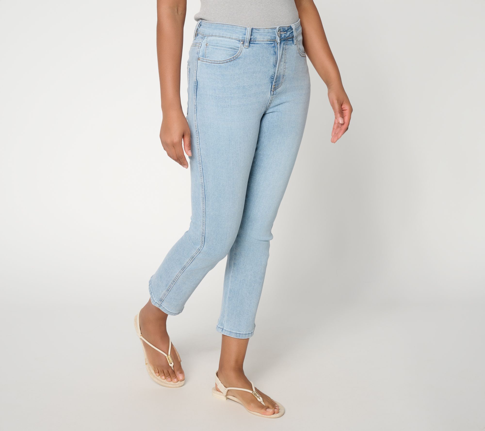 RM Studio x Rebecca Minkoff Petite Kendra Luxe Stretch Ankle Jeans