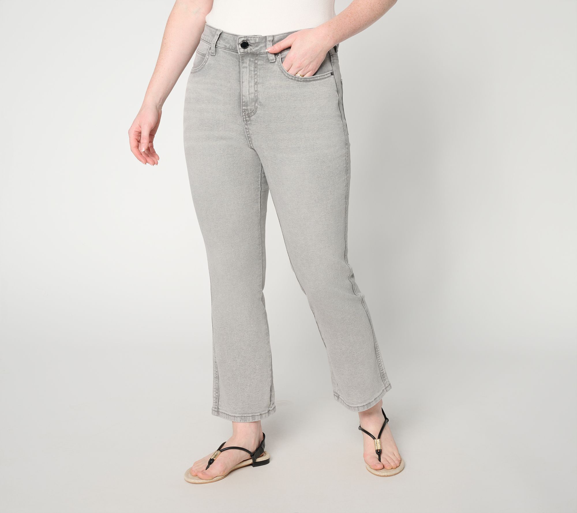 RM Studio x Rebecca Minkoff Petite Kendra Luxe Stretch Ankle Jeans