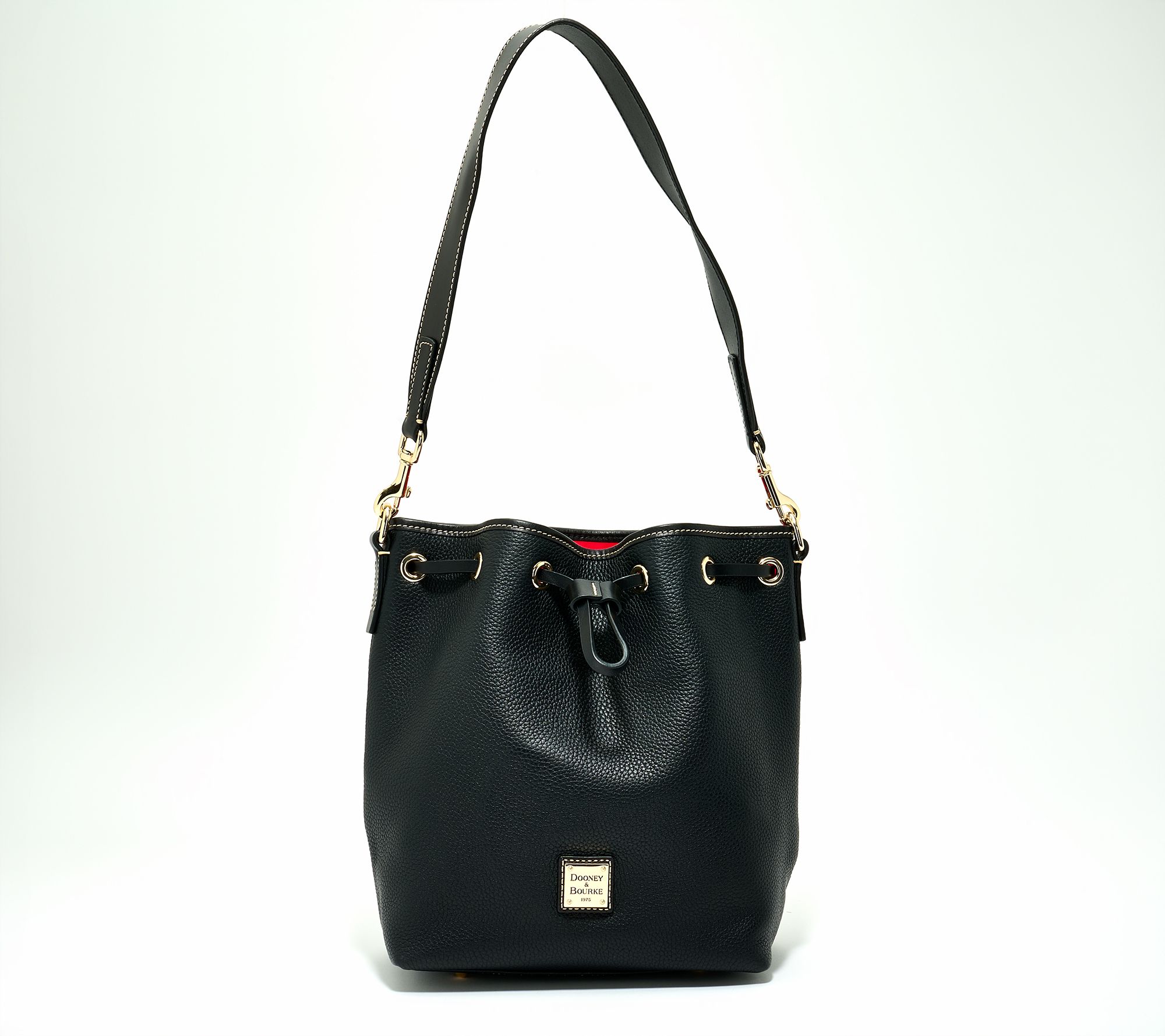 "As Is" Dooney & Bourke Pebble Leather Drawstring Bag