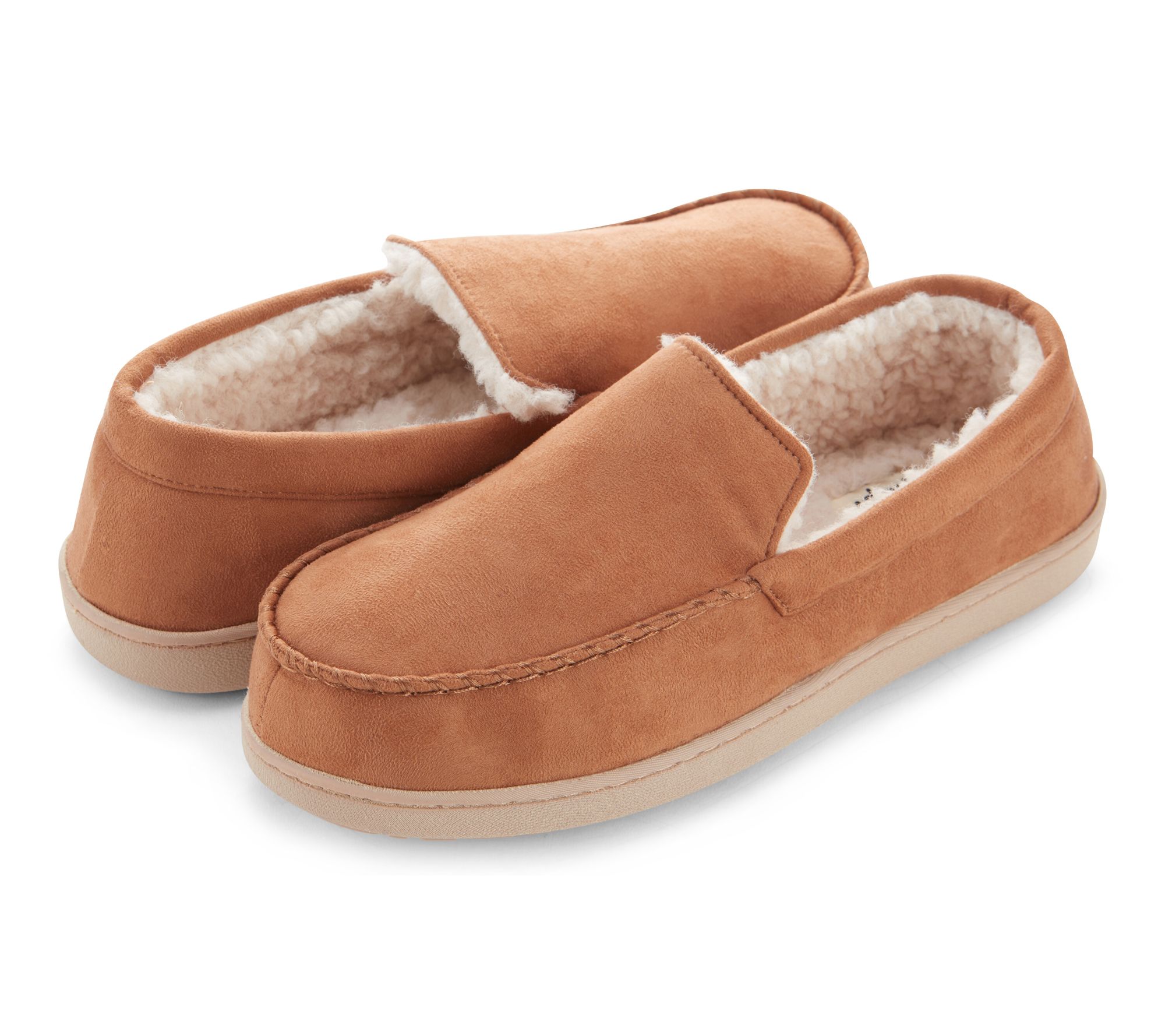 Floopi Men's Classic Microsuede Moccasin Slipper