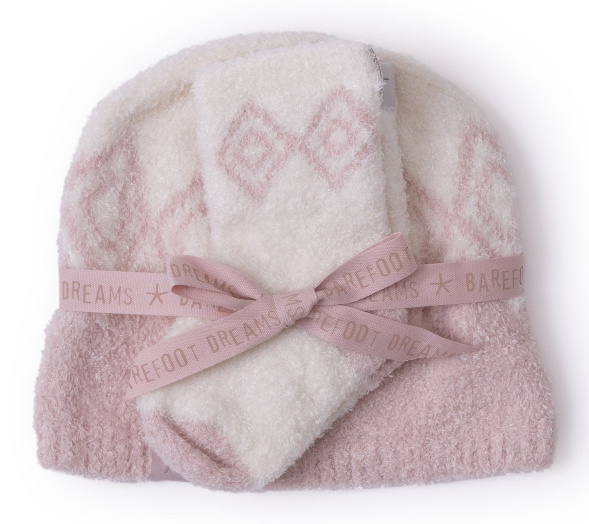 Barefoot Dreams CozyChic Lite Baby Beanie & Sock Set