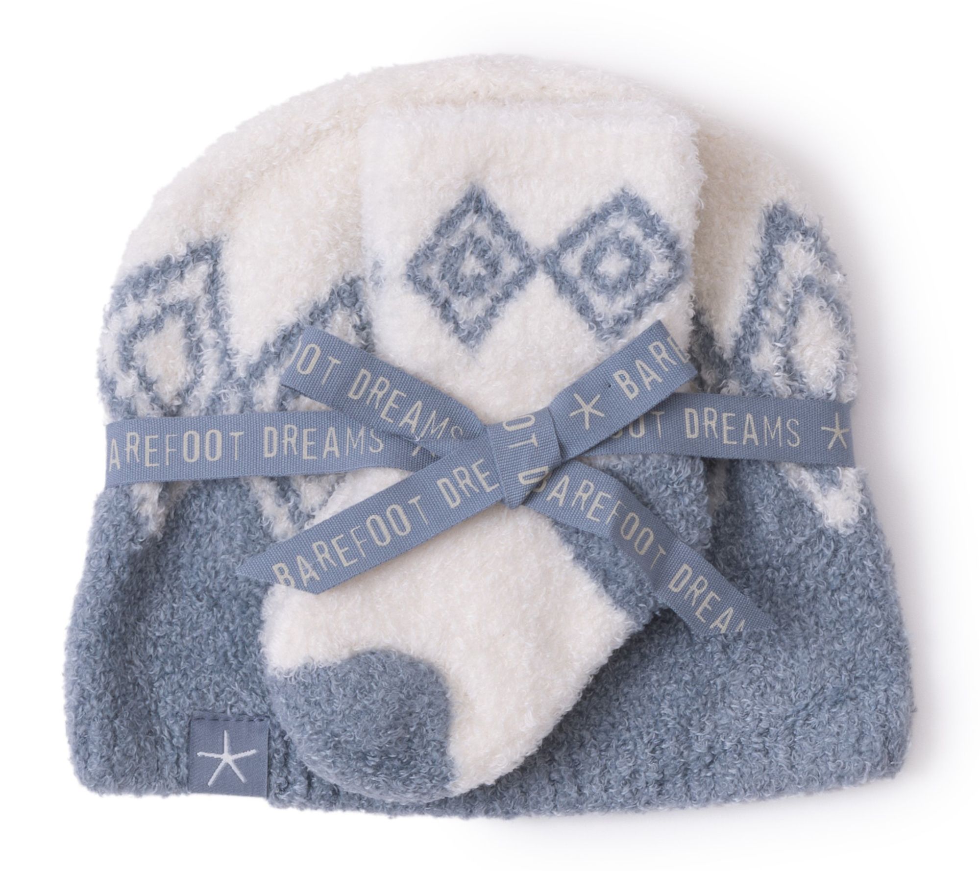 Barefoot Dreams CozyChic Lite Baby Beanie & Sock Set