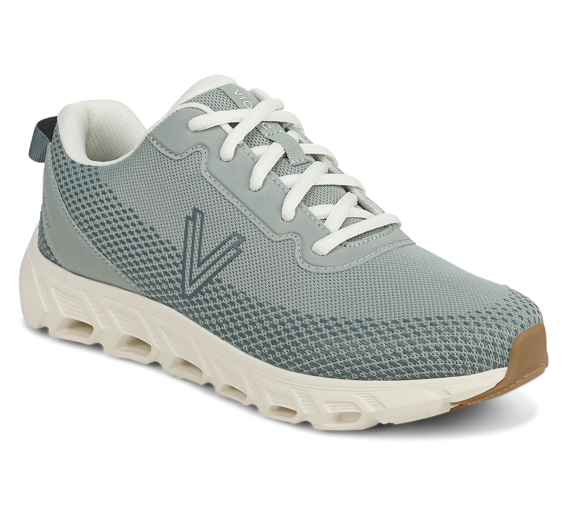 Vionic Mesh Lace Up Walking Sneakers - Priscilla