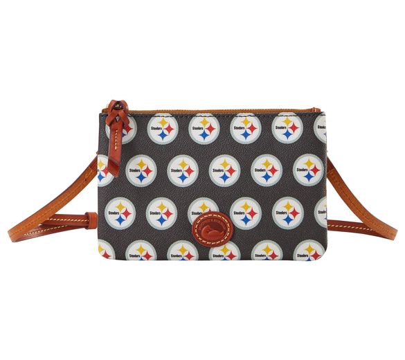 Dooney & Bourke Coated Cotton NFL Top Zip Crossbody