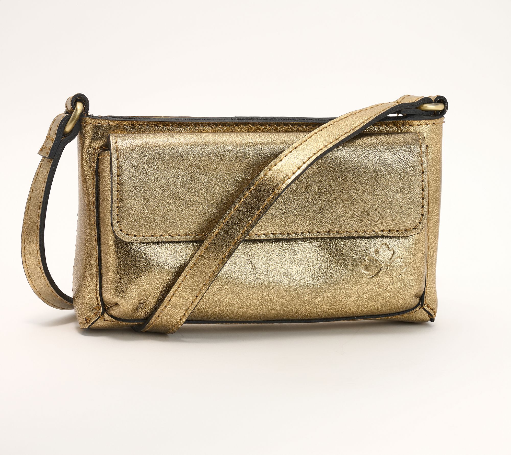 "As Is" Patricia Nash Leather Dovera Phone Crossbody