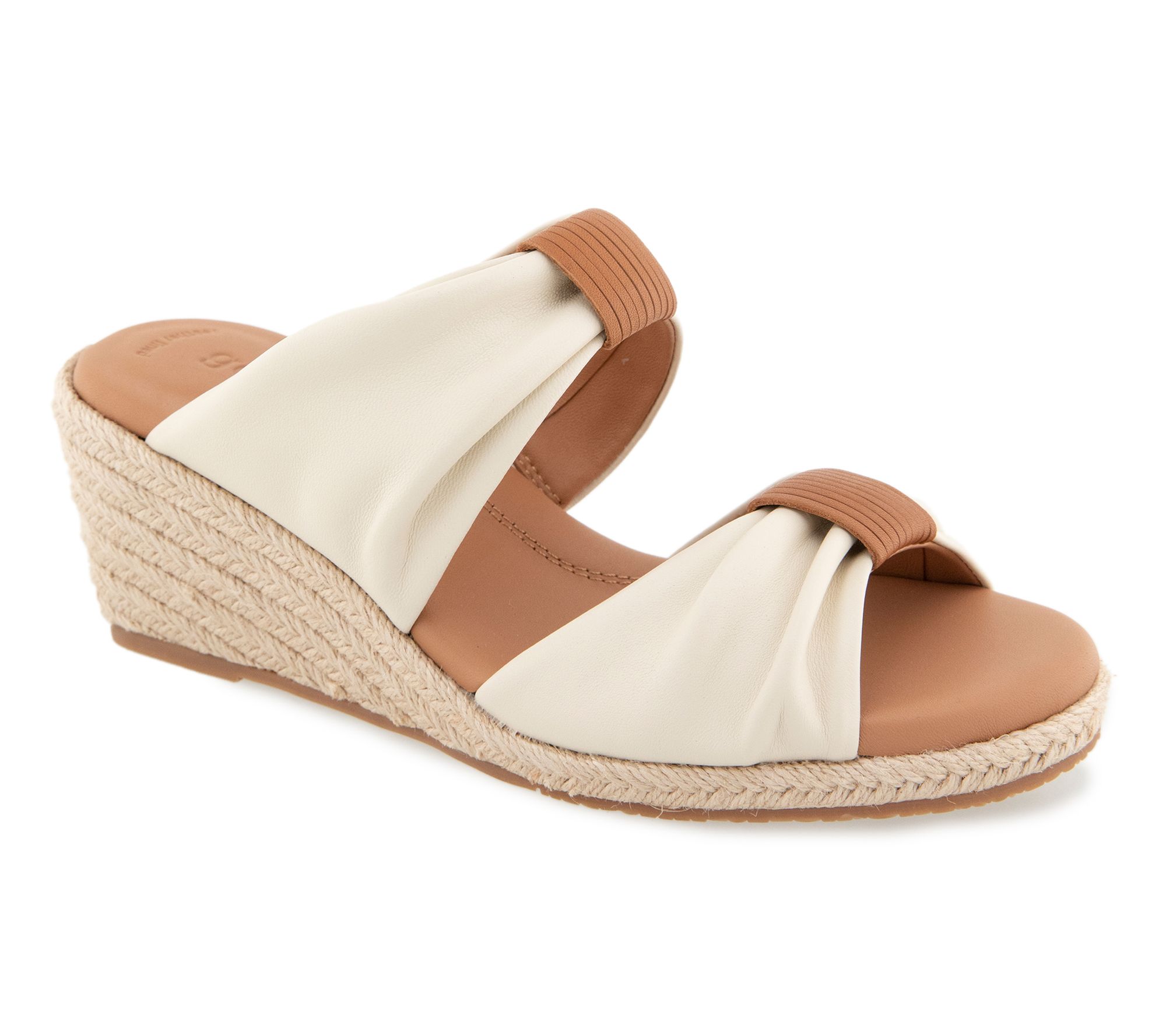 Gentle Souls by Kenneth Cole Leather Wedges -Gracious