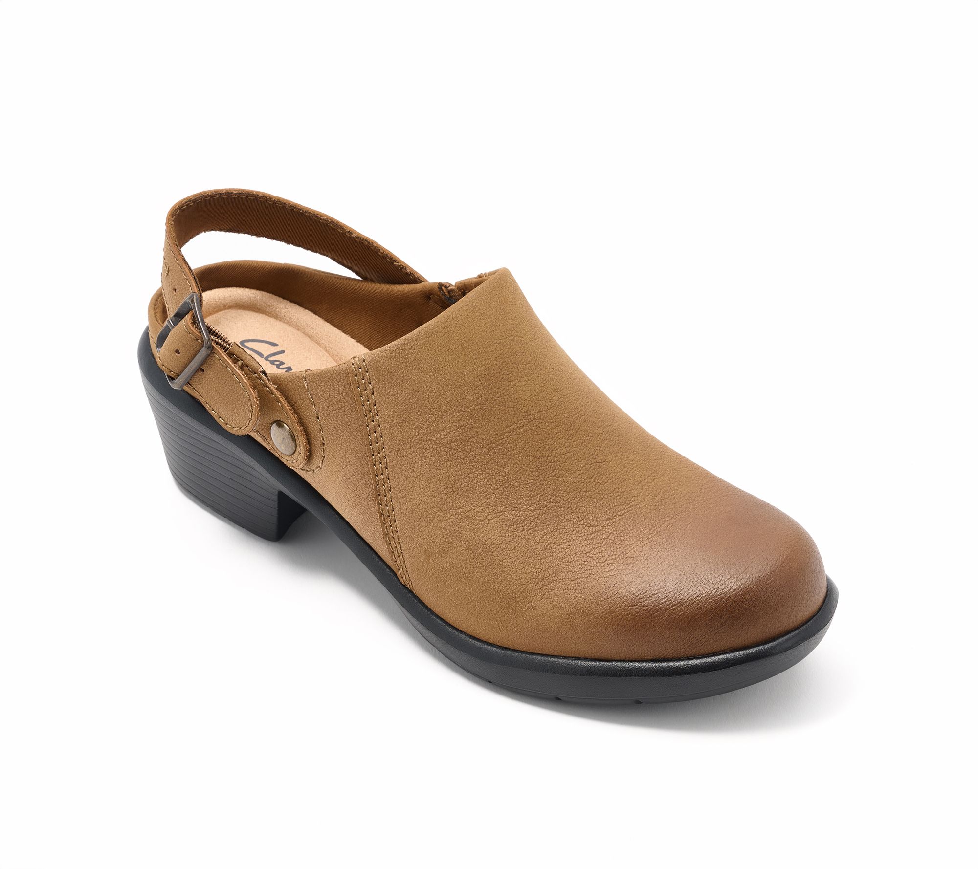 Clarks Collection Leather Clogs -Kynnzie Mule