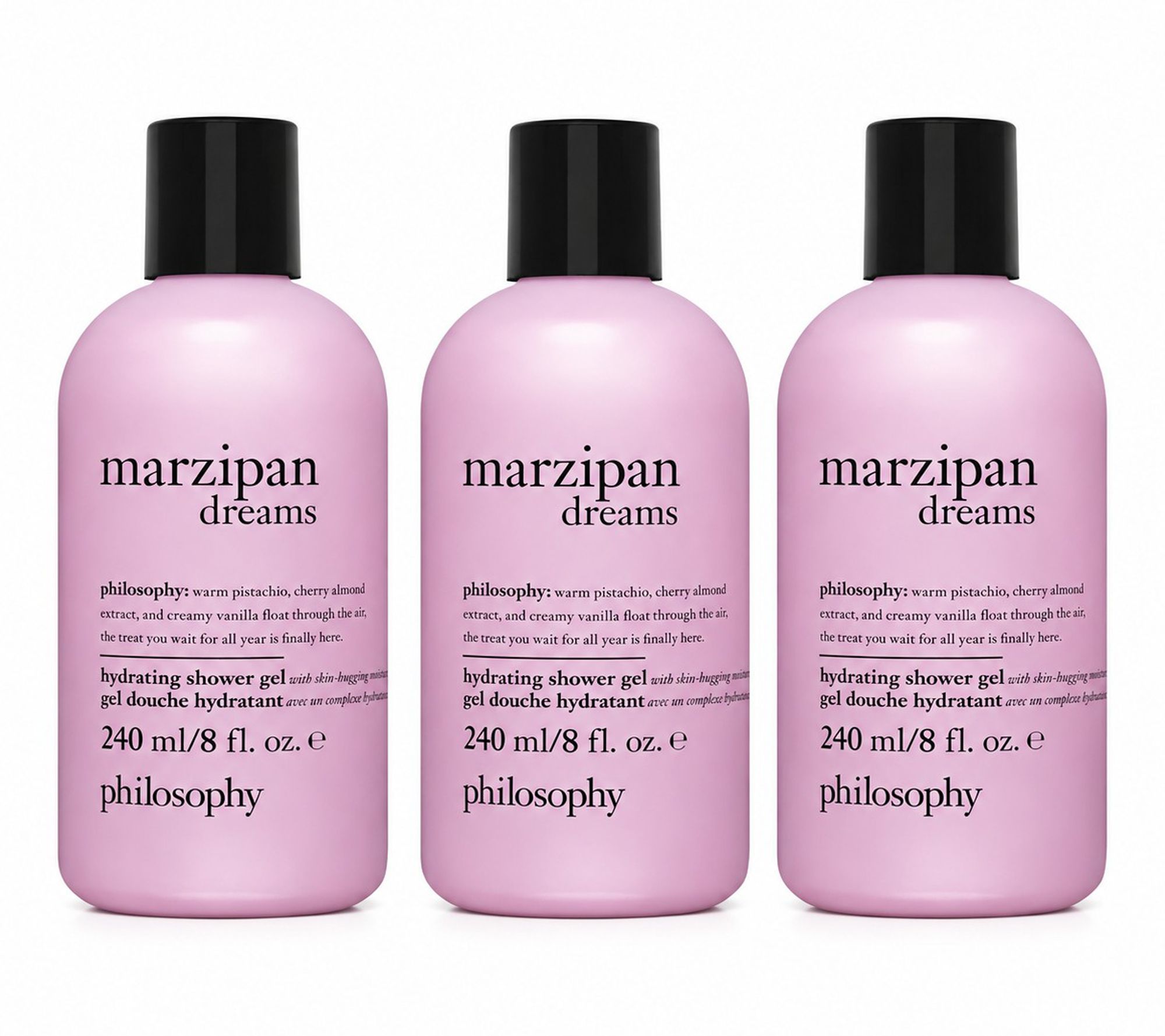 philosophy 8oz holiday shower gel trio