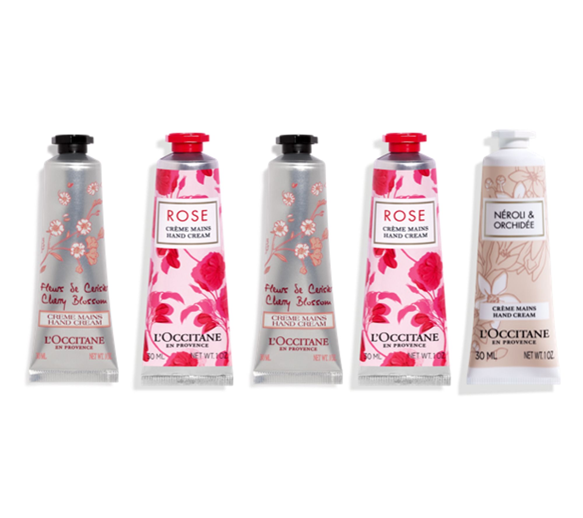 L'Occitane 5-Piece Flower Hand Cream Set