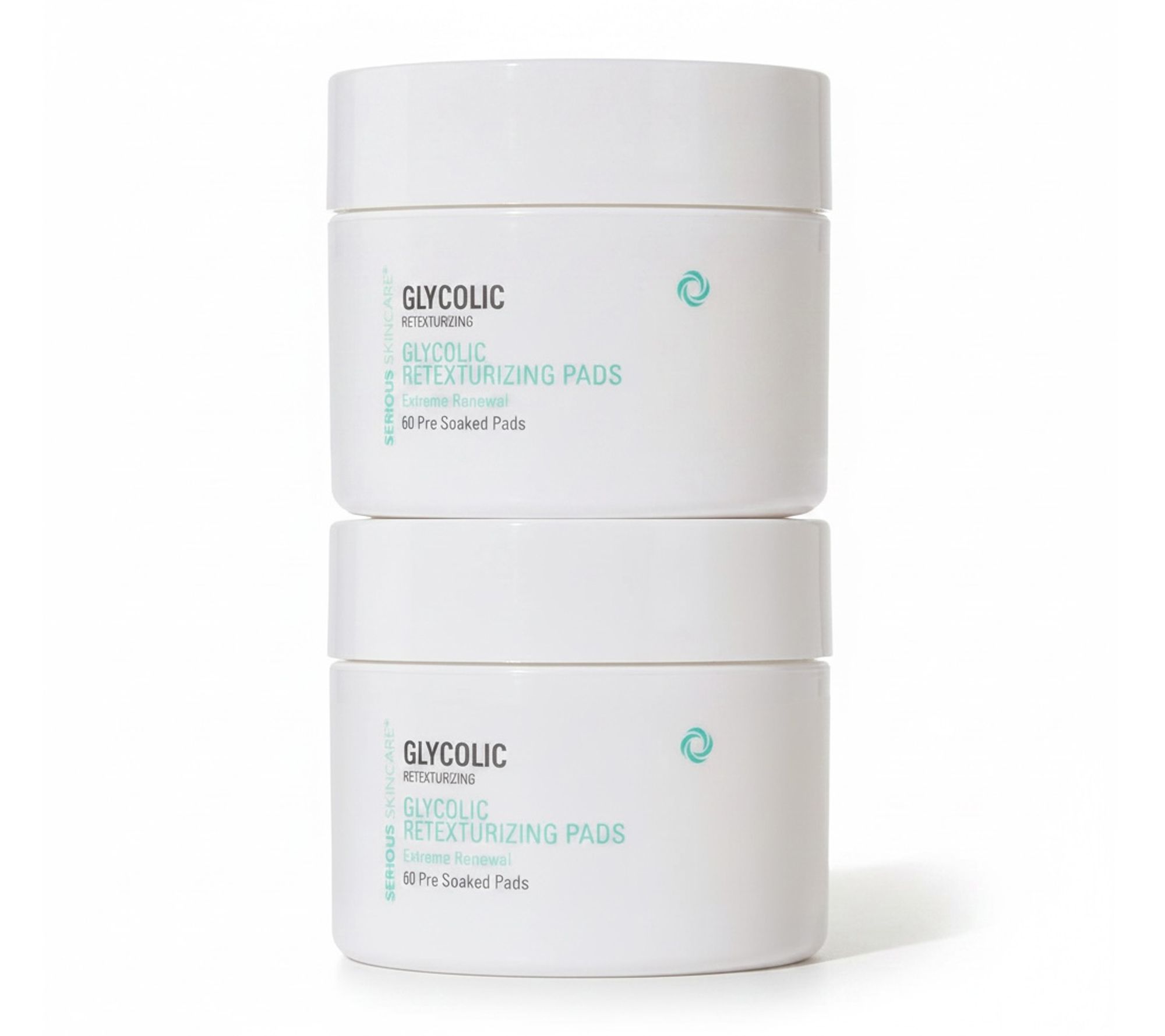 SERIOUS SKINCARE Glycolic Retexturizing Pads Duo