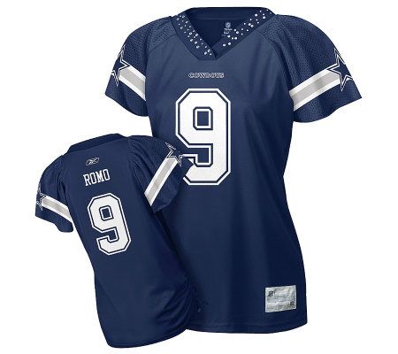 NFL Dallas Cowboys Tony Romo Women's Fashion Jersey 