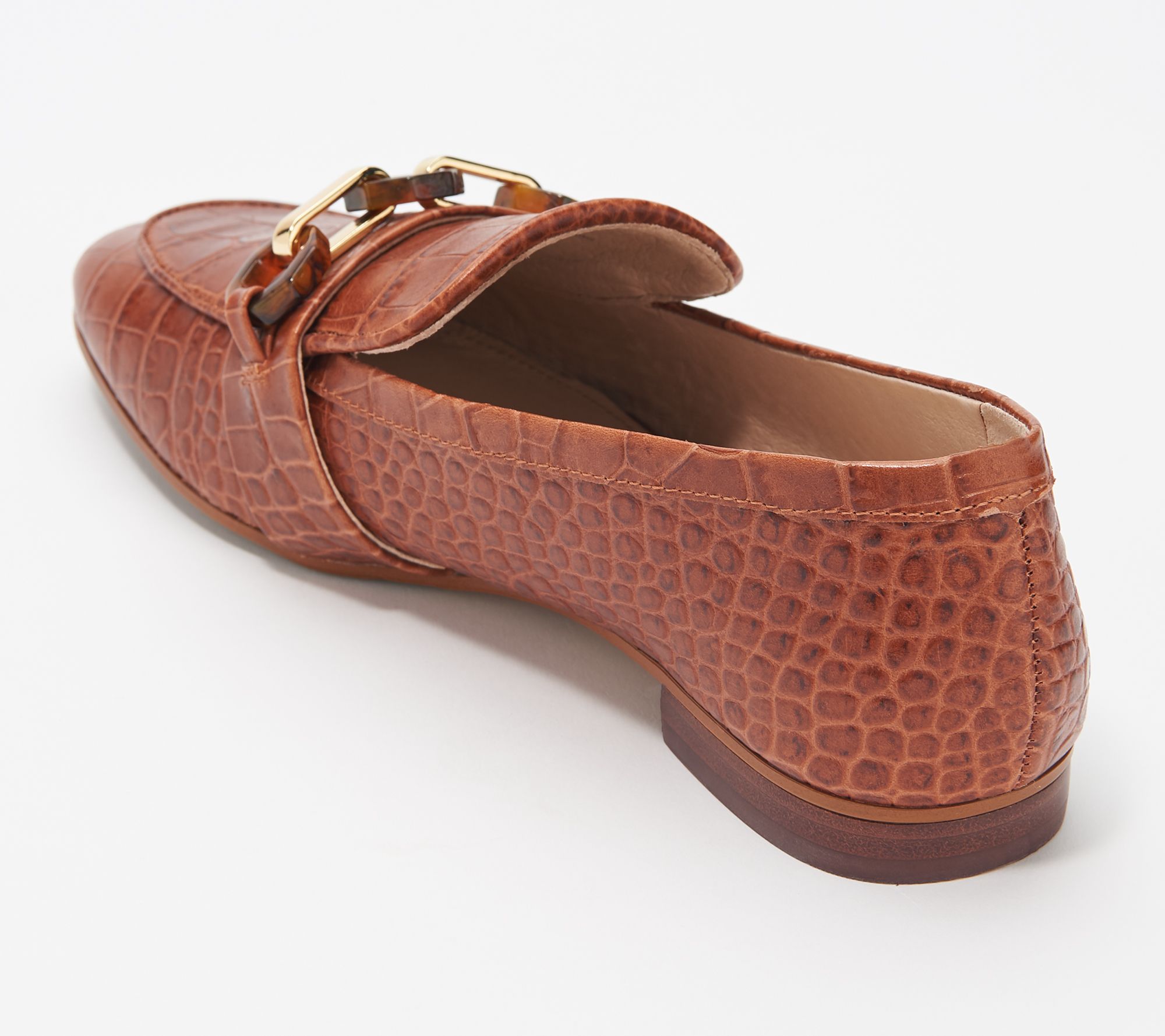 Louise et Cie Leather or Haircalf Loafers - Brone - QVC.com