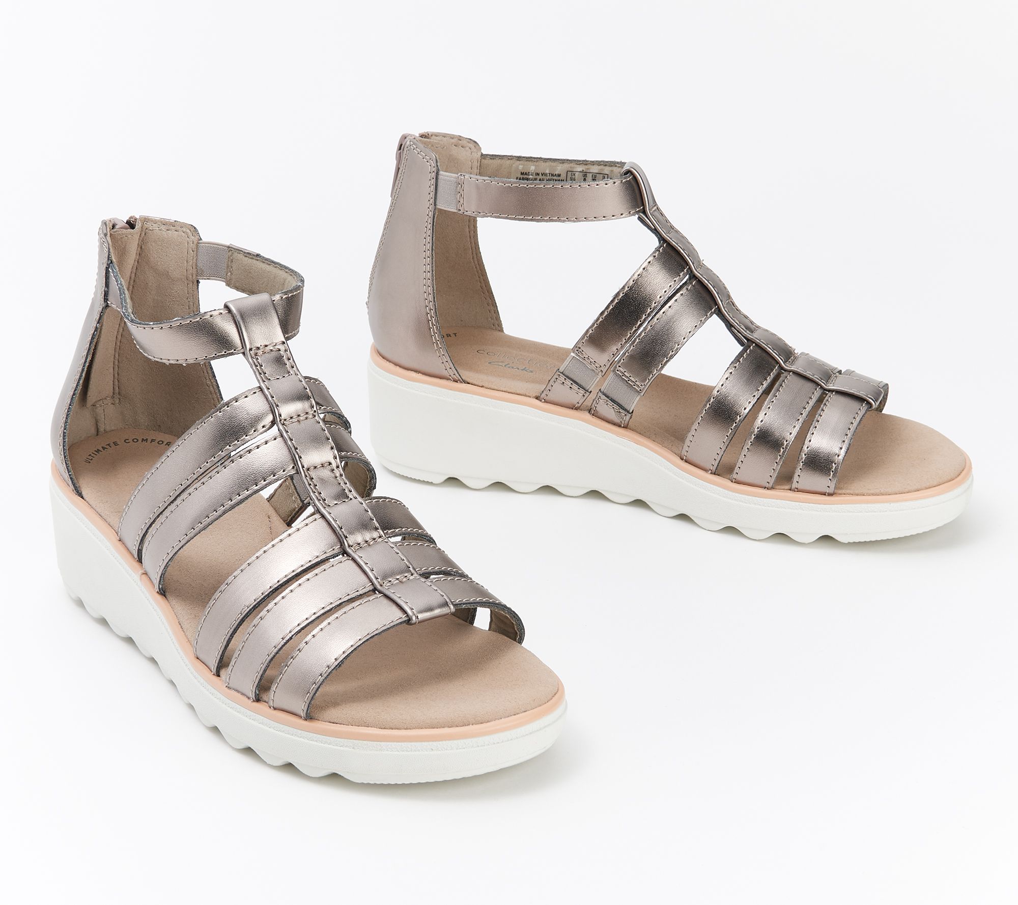 Clarks Collection Gladiator Wedge 