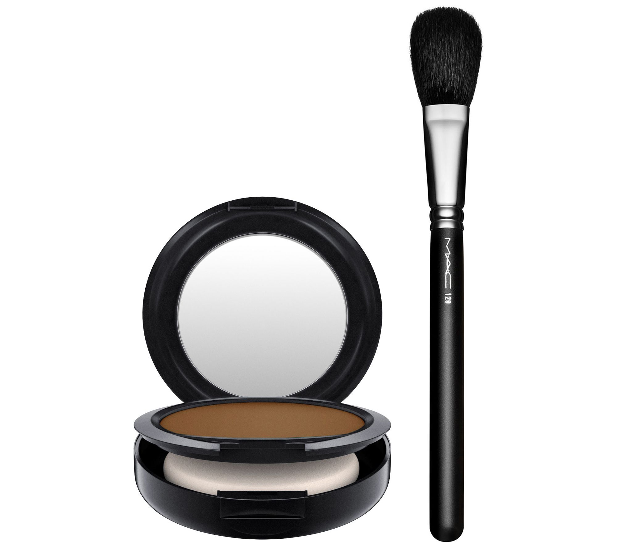 MAC Cosmetics Studio Fix Powder Plus Foundation with Powder Brush 