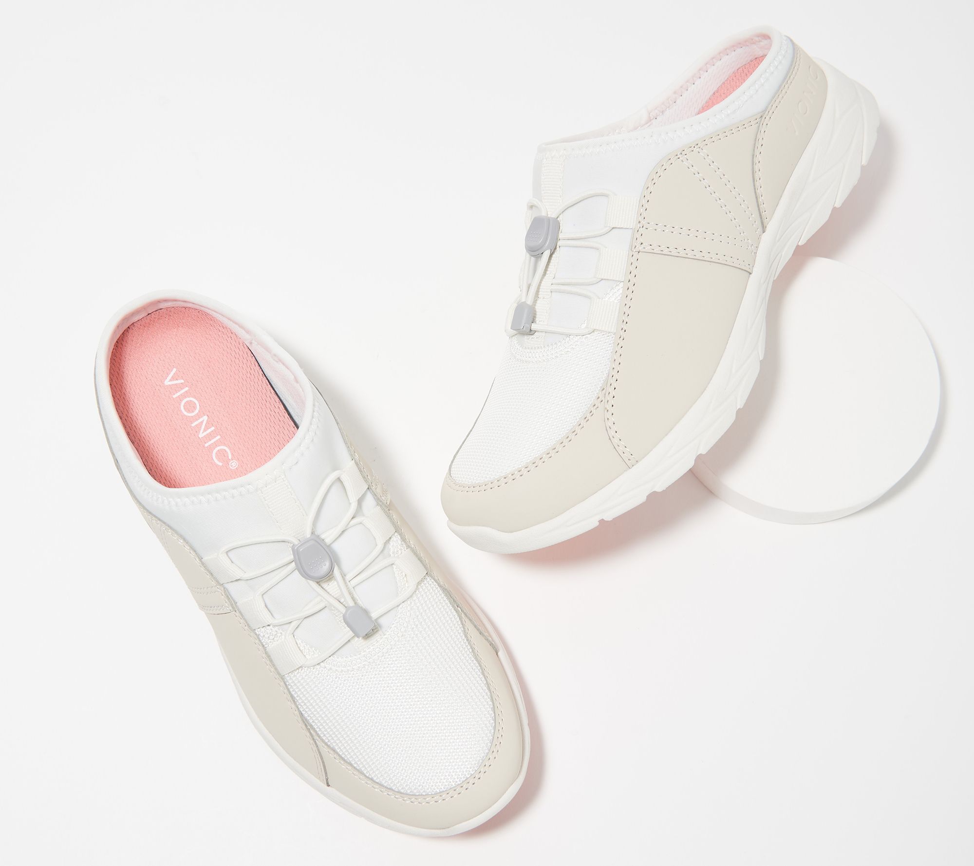 Vionic Mesh Slip-On Athletic Mules - Zuri