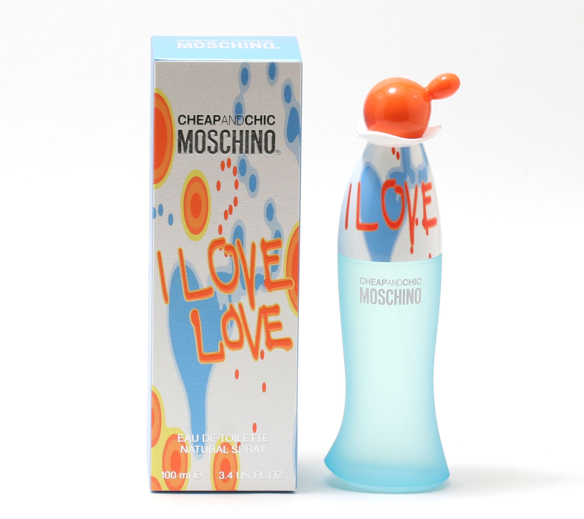 Moschino I Love Love Ladies Eau De Toilette, 3.4-fl oz - QVC.com