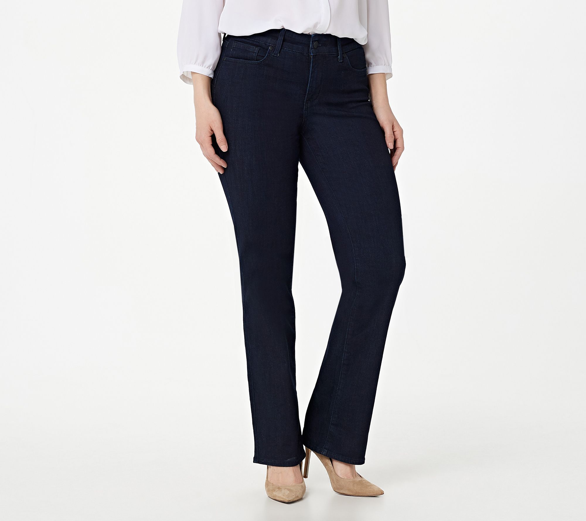 NYDJ Marilyn Straight Uplift Jeans_in Cool Embrace- Rinse - QVC.com