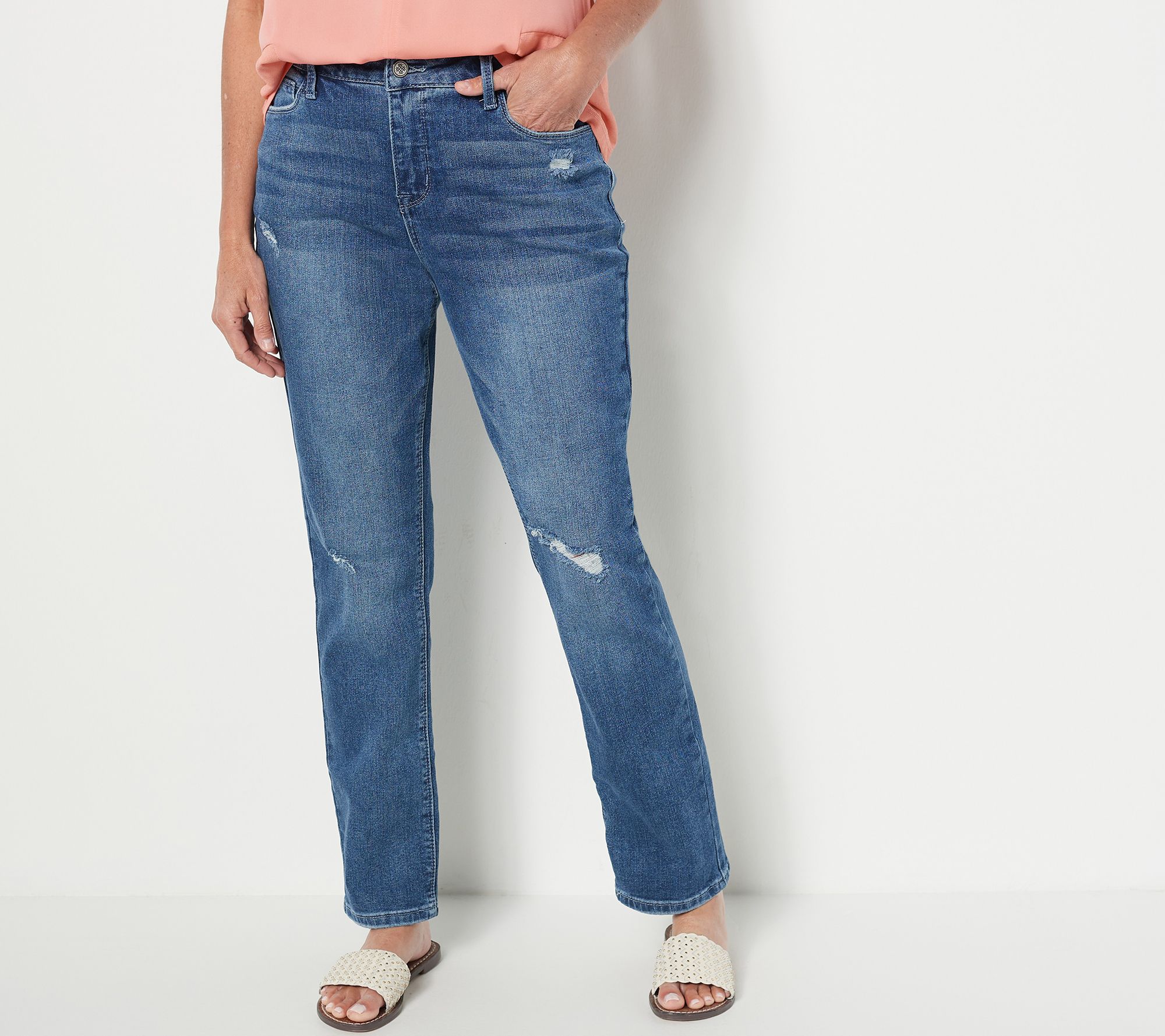 Laurie Felt Regular Forever Denim Relaxed Straight Jeans