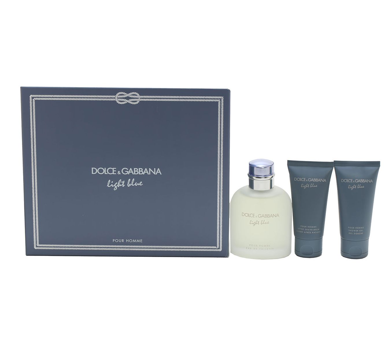 Dolce & Gabanna Light Blue Pour Homme Men's 2-Piece Gift Set