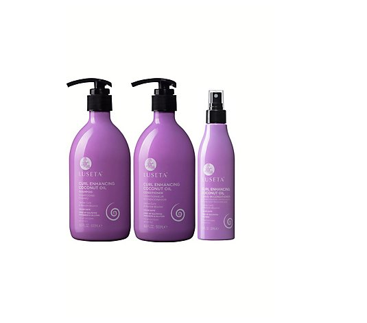 Luseta Curl Enhancing Shampoo Conditioner & Leave In