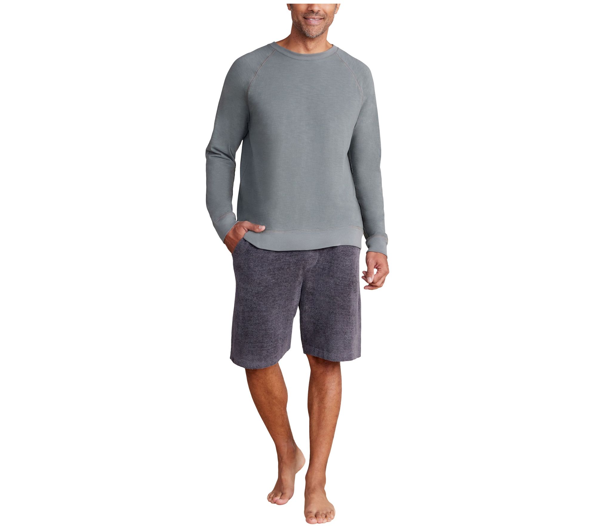 Barefoot Dreams CozyChic Ultra Lite Men's Loun ge Shorts