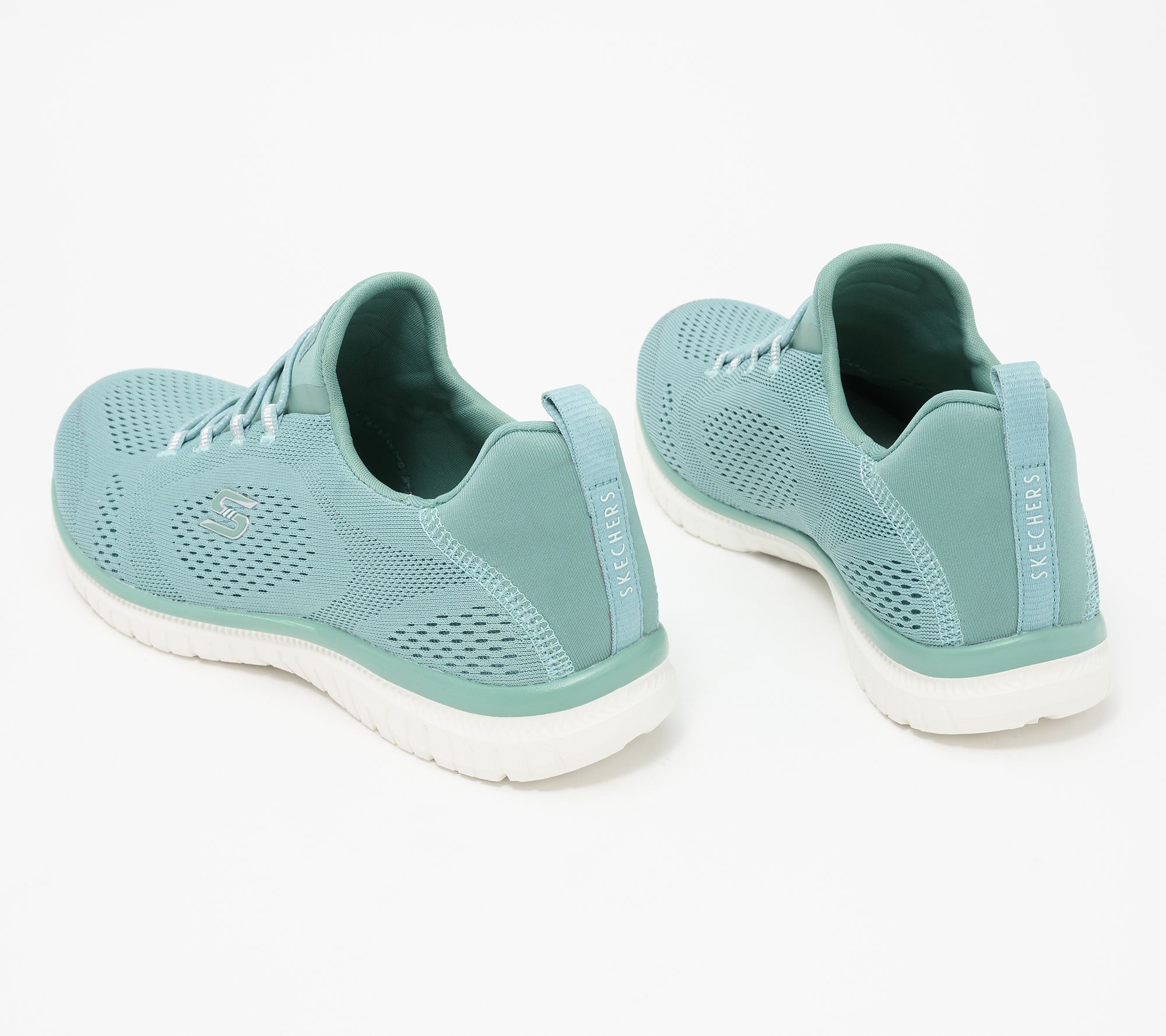 gentage Skeptisk Caius Skechers Virtue Washable Mesh Slip-On Bungee Sneakers - Pure Radiance -  QVC.com