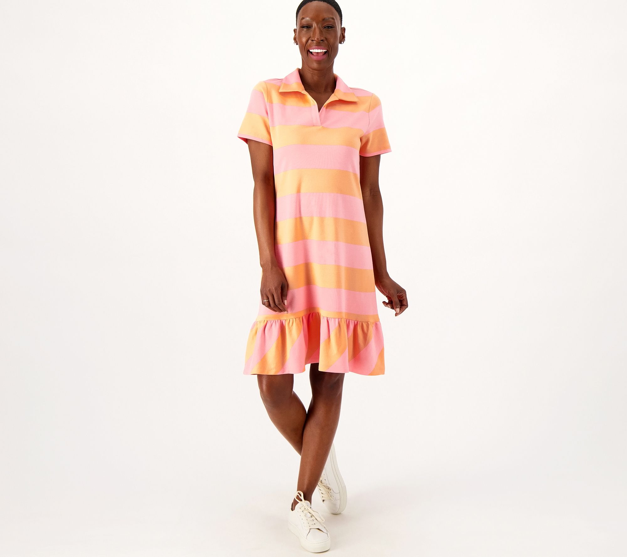 Rugby store stripe dress