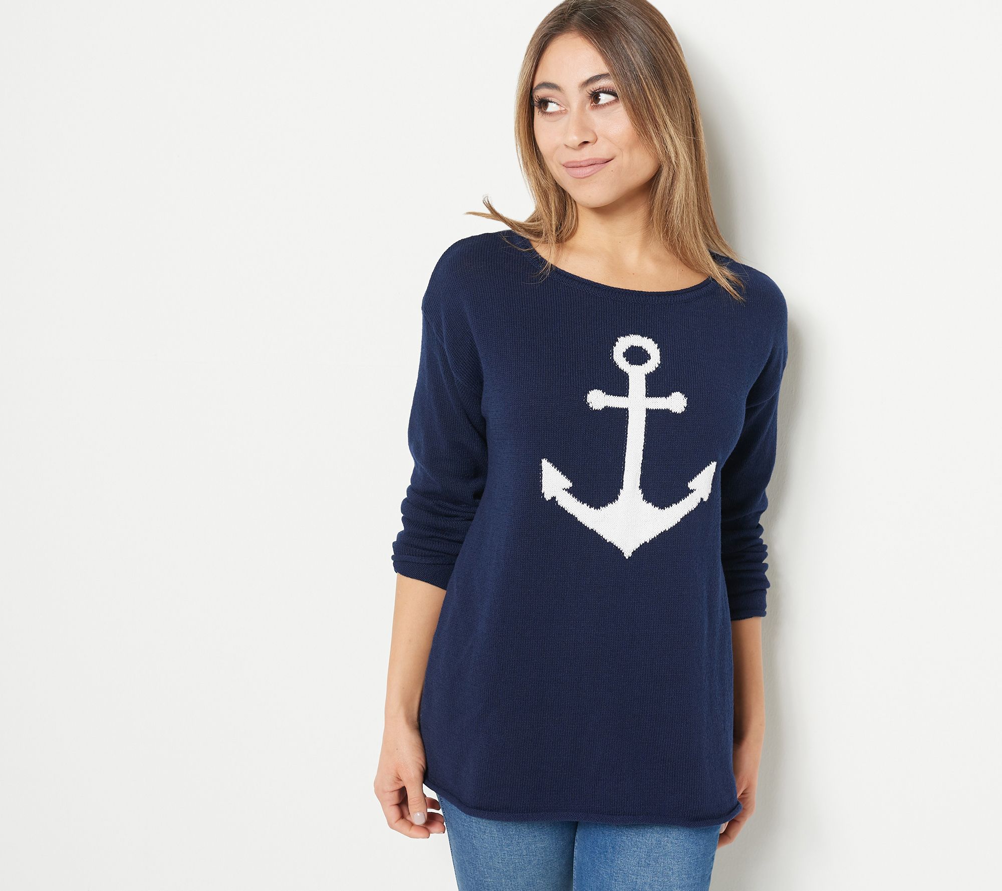 "As Is" Belle Beach by Kim Gravel Seaside Beach Sweater