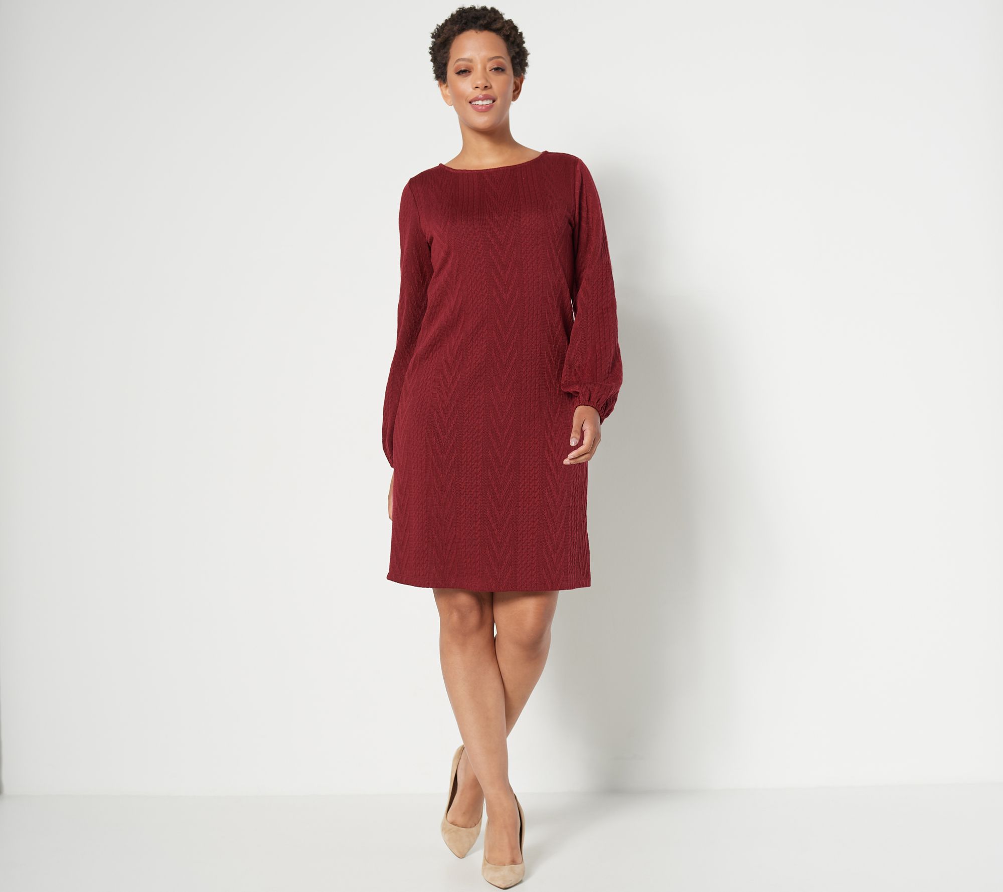 J. Jill Cabled Sweater Dress