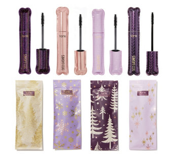 tarte Lights, Camera Lashes Mascara 4-pc Collector Set w/Gift Bags