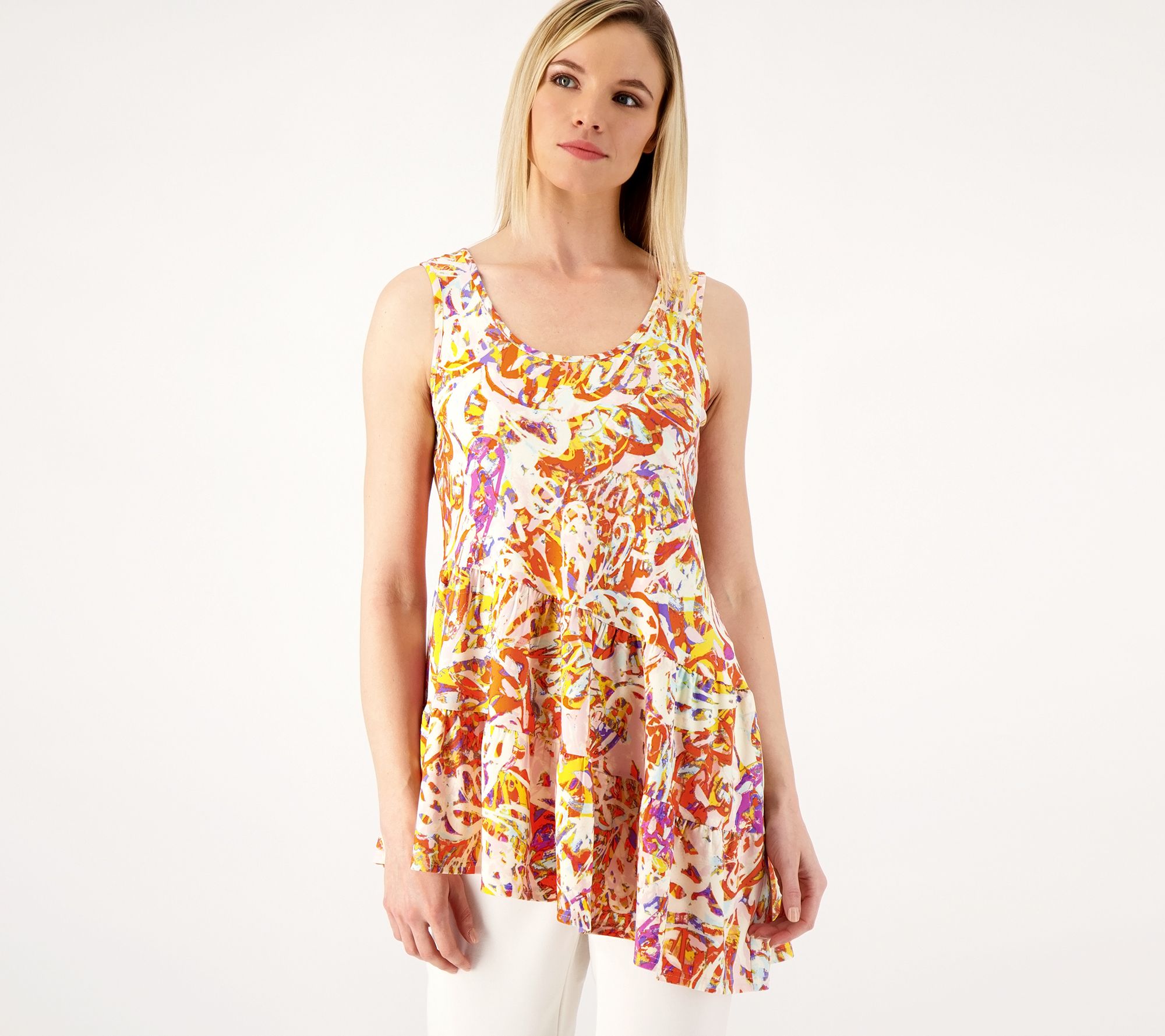 "As Is" Attitudes by Renee Como Jersey Sleeveless Top