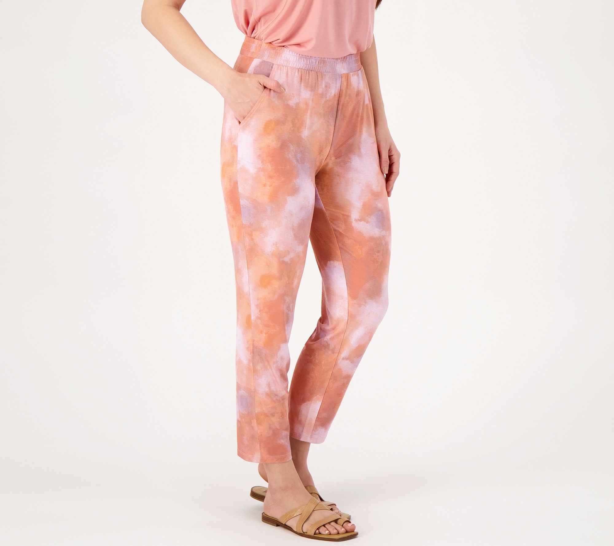 "As Is" zuda z-Refresh Aloe Infused Tapered Ankle Pants