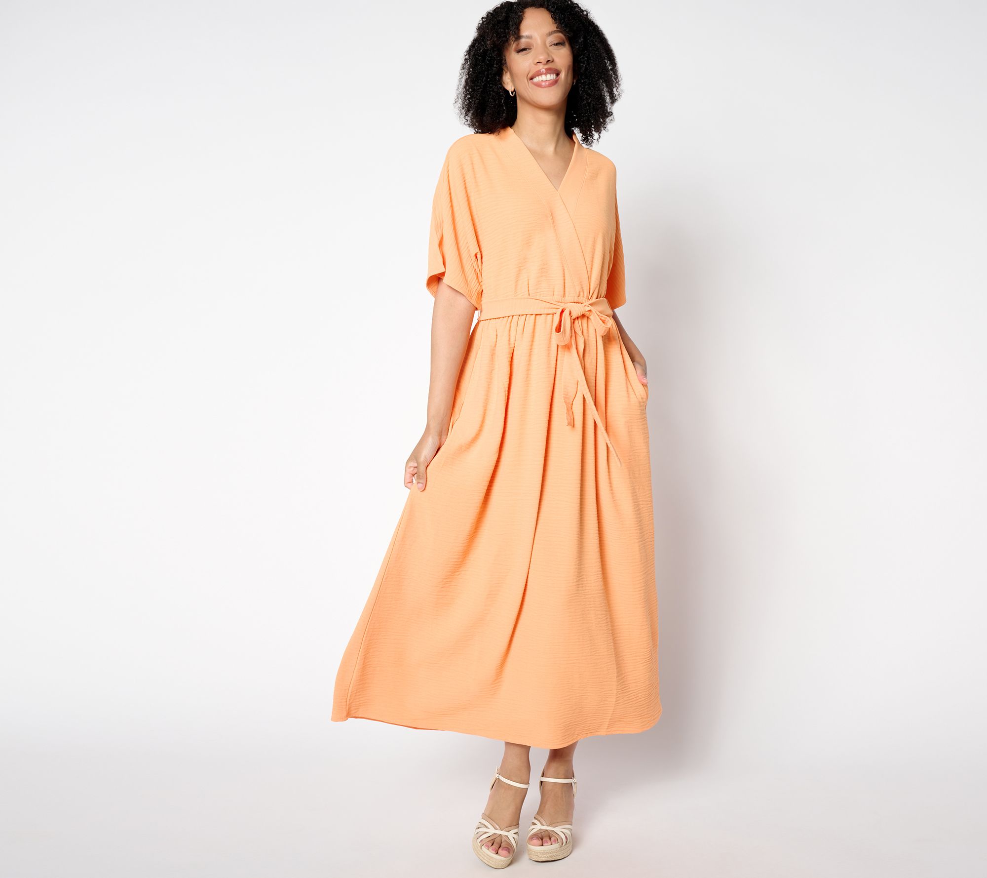 Qvc wrap dresses online