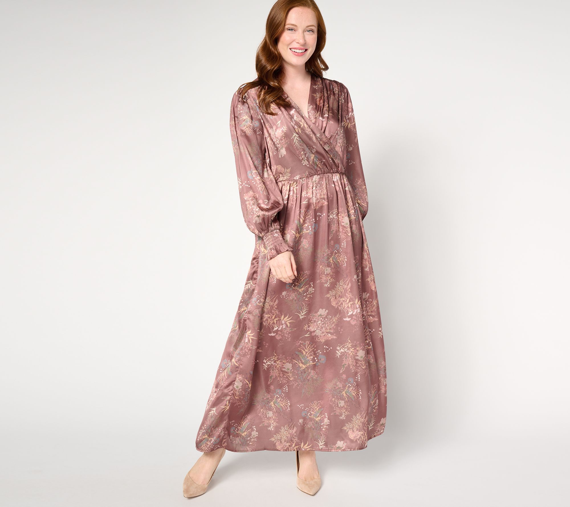 Me by Jennie Garth Petite Woven Maxi Dress