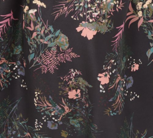 Black Floral