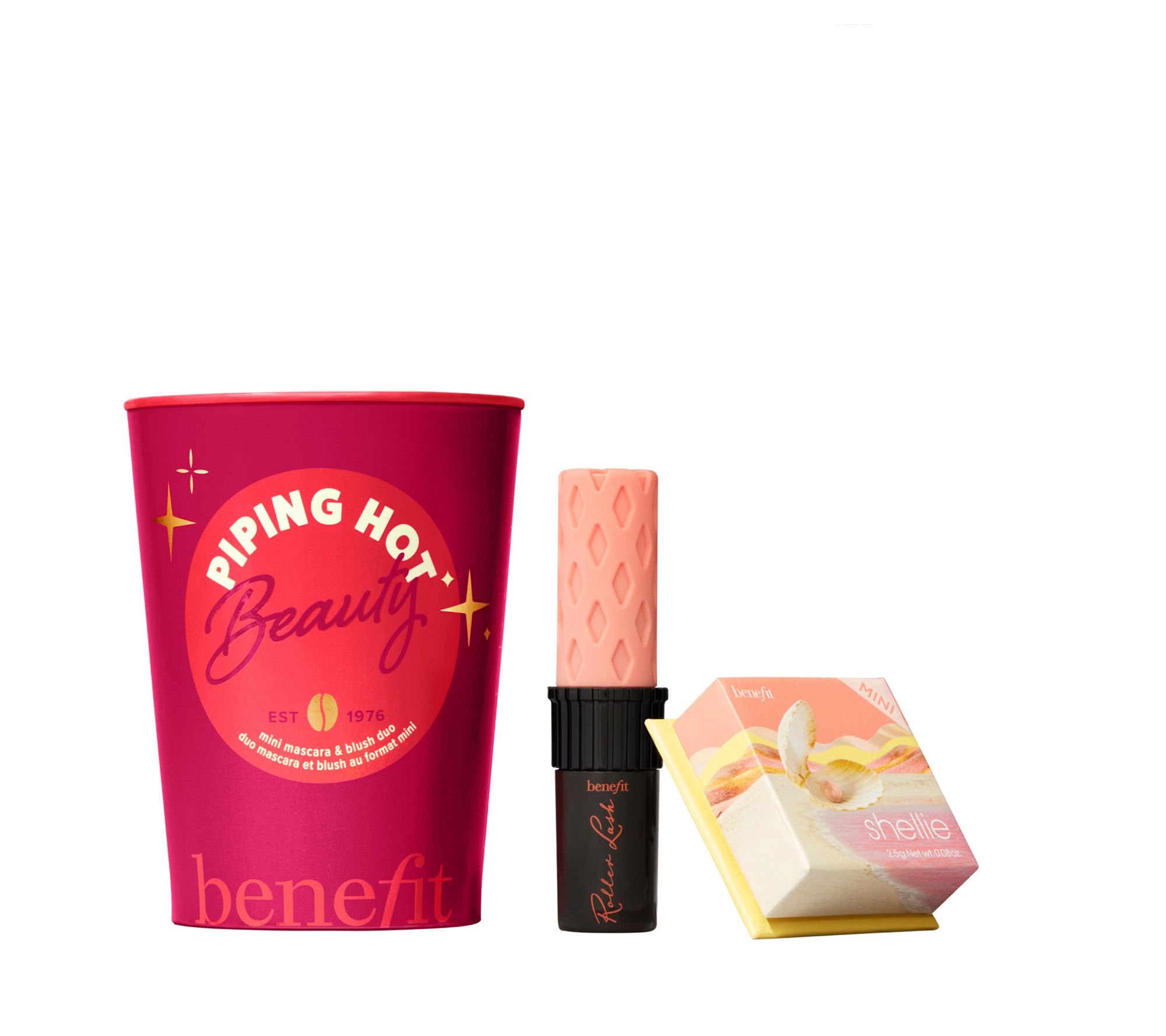 Benefit Cosmetics Piping Hot Beauty Mini Mascar a & Blush Duo