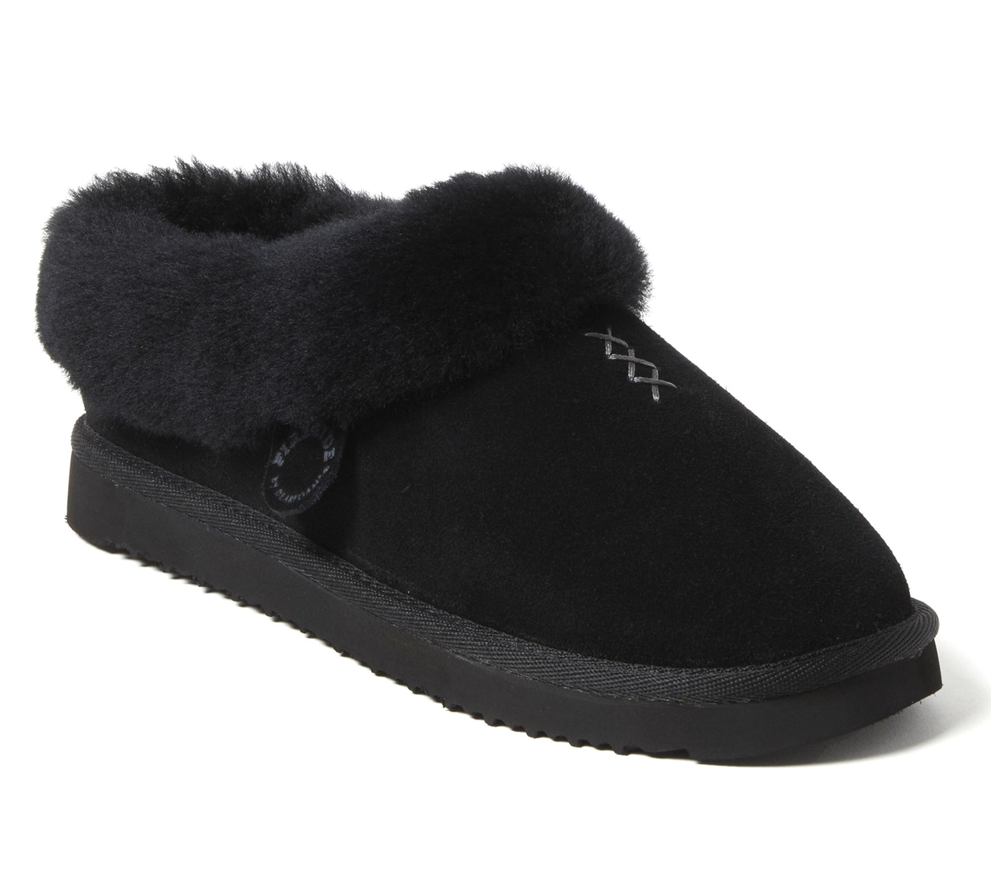 Fireside by Dea rfoams Women's Genuine Shearli ng Clog- Adelai